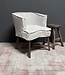 Luksa Home Collection Stoel Gijsje | Espresso | 100% Linnen | H78 cm