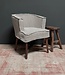 Luksa Home Collection Stoel Gijsje | Taupe | 100% Linnen | H78 cm