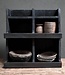 Luksa Home Collection Gruttersbak Balbir | Vintage Black | H45 x B45 x D25 cm