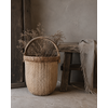 Aziatische Plukmand Met Hengsel | H50 x D30 cm