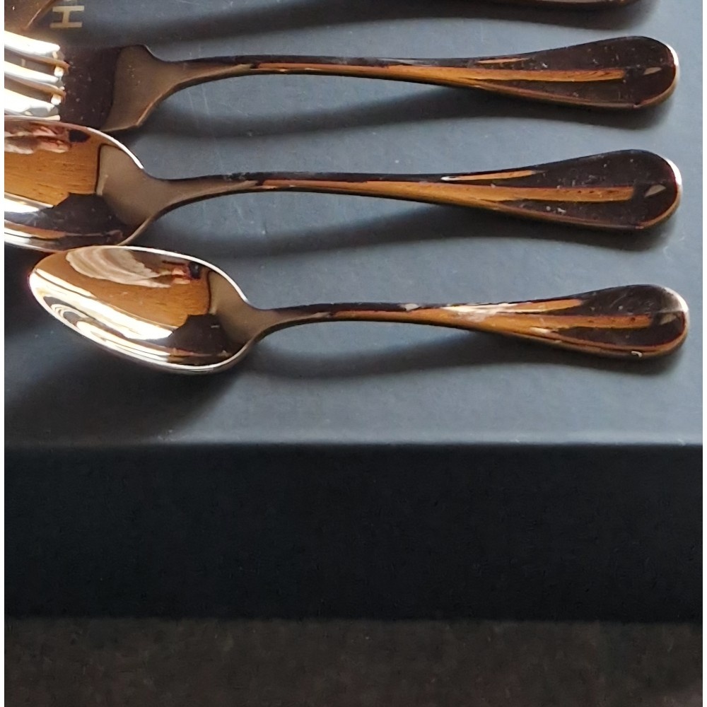 Luksa Home Collection Koffie lepeltjes Trulli | Rosé Goud | 6 Stuks