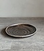 Luksa Home Collection Dessert Bord Trulli | Donkerbruin | Set Van 4 | H3 x D17,5 cm