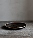 Luksa Home Collection Dessert Bord Trulli | Donkerbruin | Set Van 4 | H3 x D17,5 cm