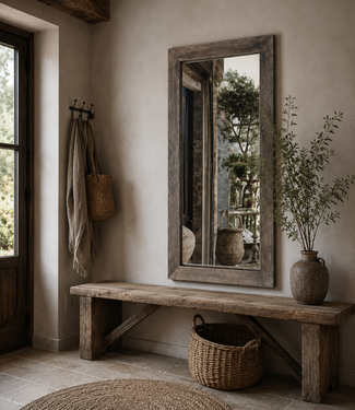 Luksa Home Collection Spiegel Bo | Antique Grey | H120 x B70 cm