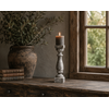 Baluster Riley | Antique Grey | H50 x B12 x D12 cm