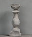 Luksa Home Collection Baluster Ruby | Antique Grey | H56 x B20 x D20 cm