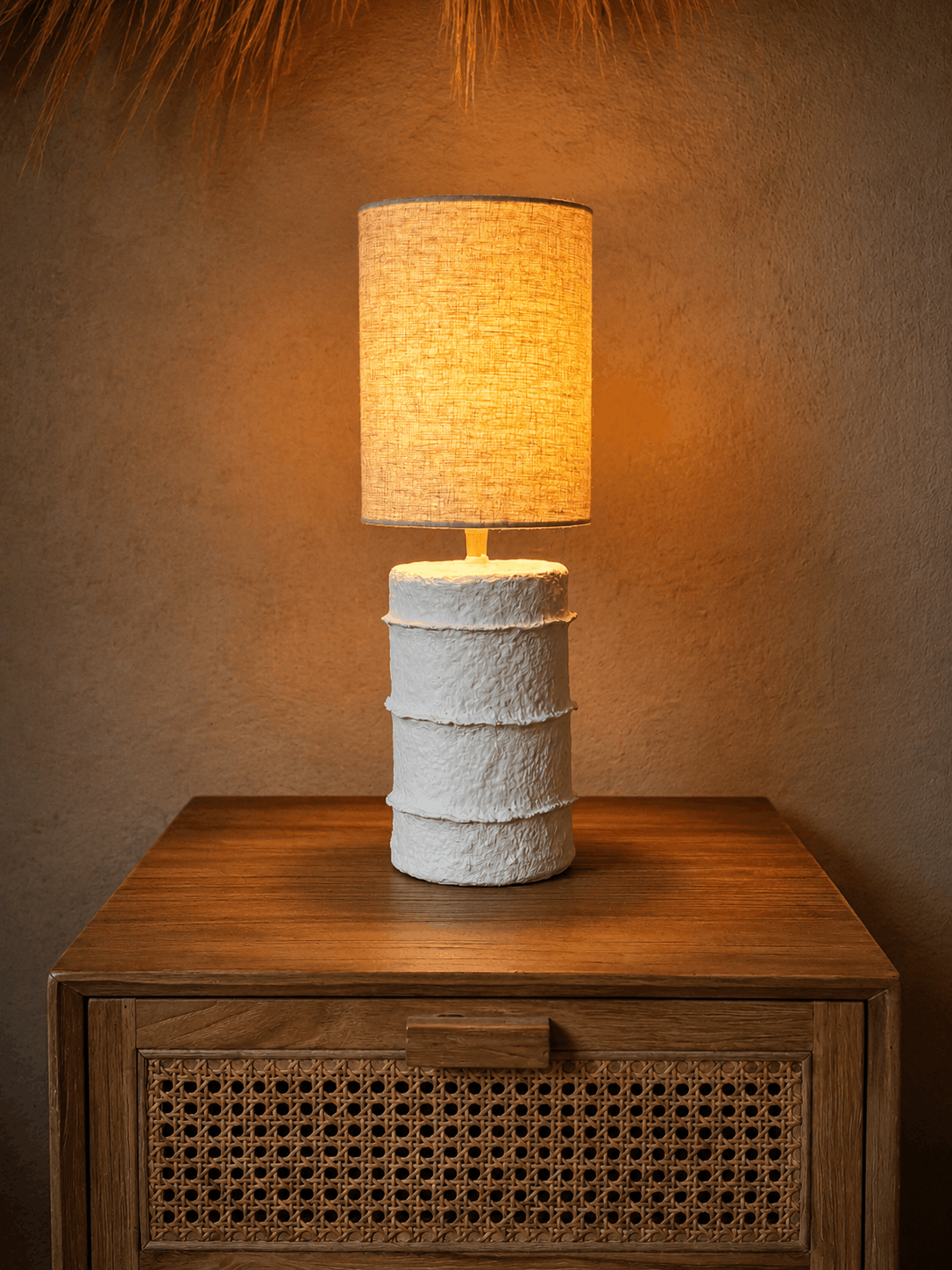 Bazar Bizar Antwerp De Contour tafellamp - wit - S