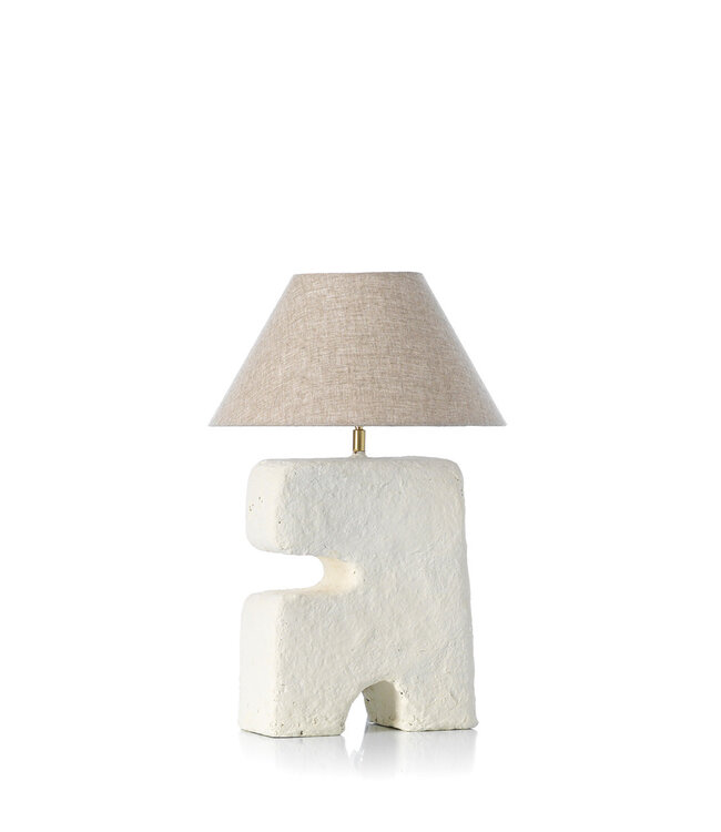Bazar Bizar Antwerp De L’Objet tafellamp - wit - M