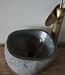 Rene Houtman Kleine Stenen Waskom + Spoelgat | H13,5 x B26 x D22 cm