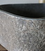 Rene Houtman Kleine Stenen Waskom + Spoelgat | H13,5 x B28 x D27 cm