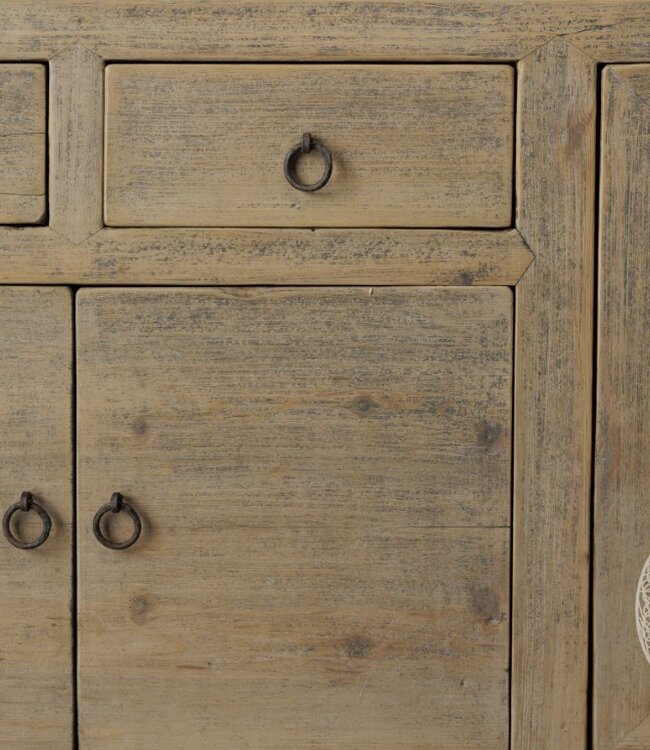 Be-Uniq Oud Dressoir Laag | China | H64xB192xD43 cm