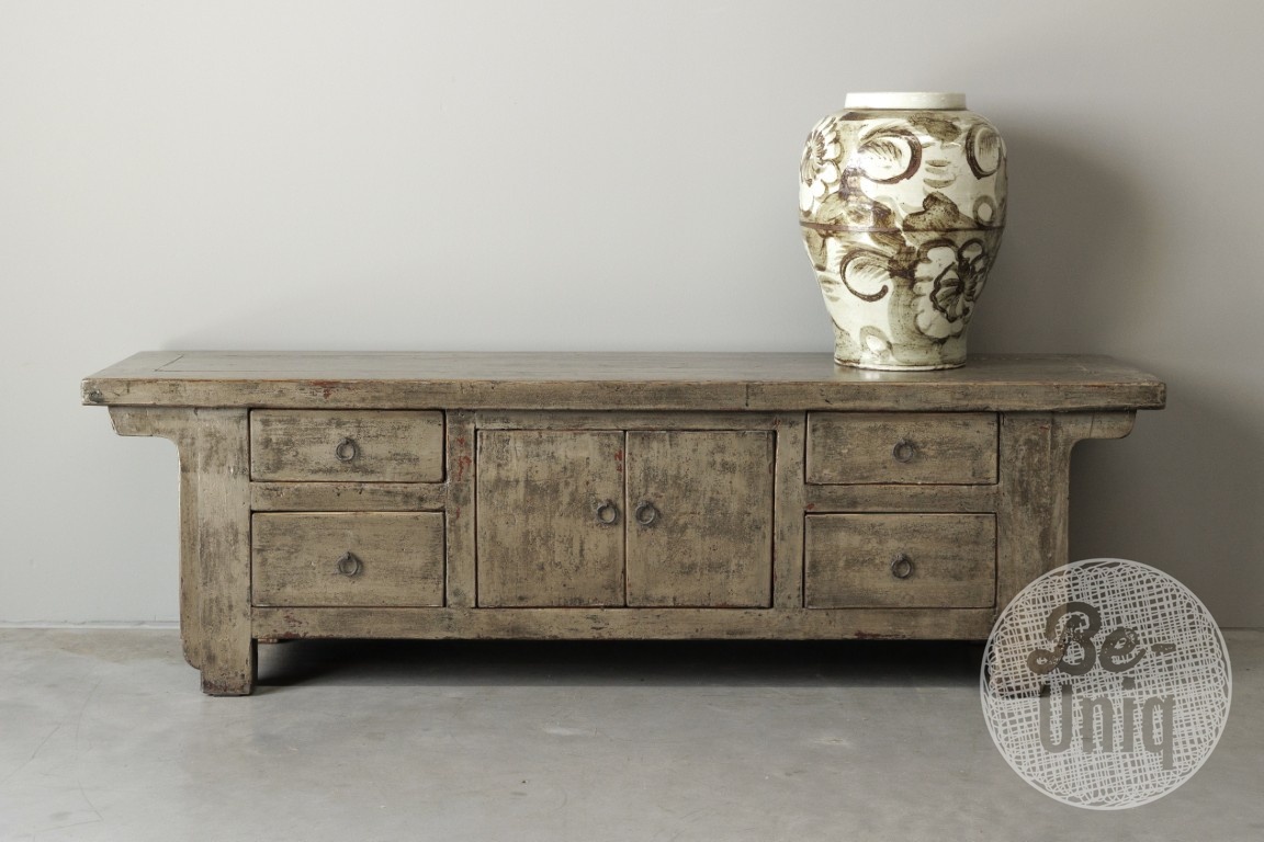 Be-Uniq Oud Dressoir Laag | China | H48xB160xD39 cm