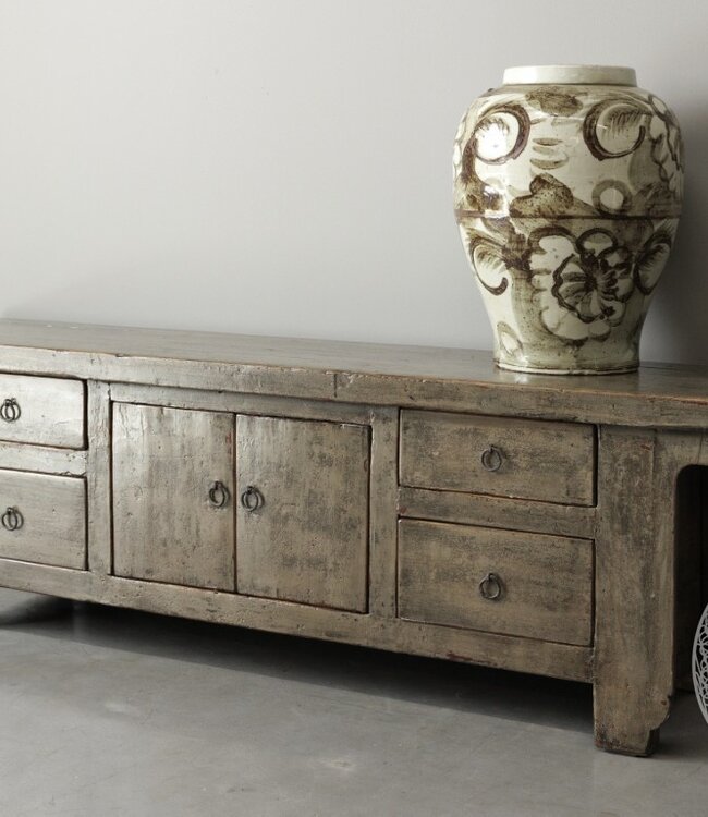 Be-Uniq Oud Dressoir Laag | China | H48xB160xD39 cm
