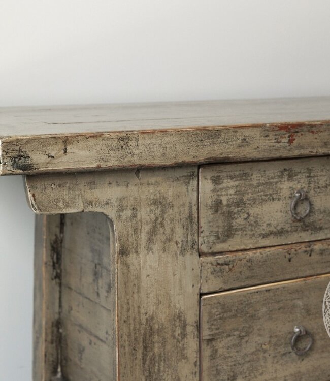 Be-Uniq Oud Dressoir Laag | China | H48xB160xD39 cm