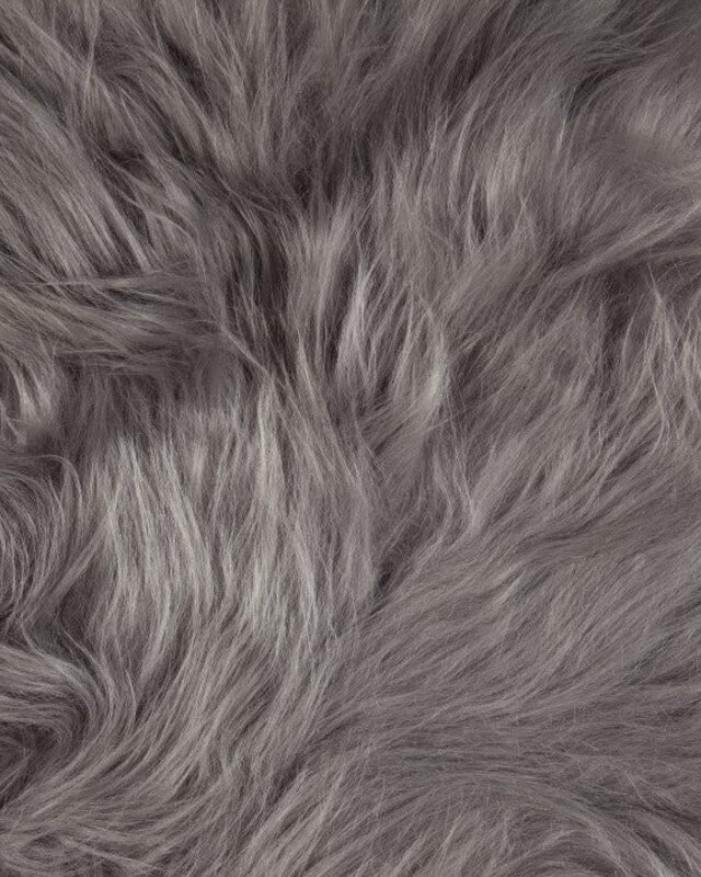 Rene Houtman Schapenvacht IJslands | Grijs | 100 x 65cm