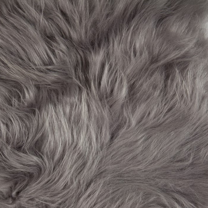 Rene Houtman Schapenvacht IJslands | Grijs | 100 x 65cm