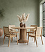 Raw Materials Amsterdam Eettafel | Eiffel | Rond | H76 x D140 cm
