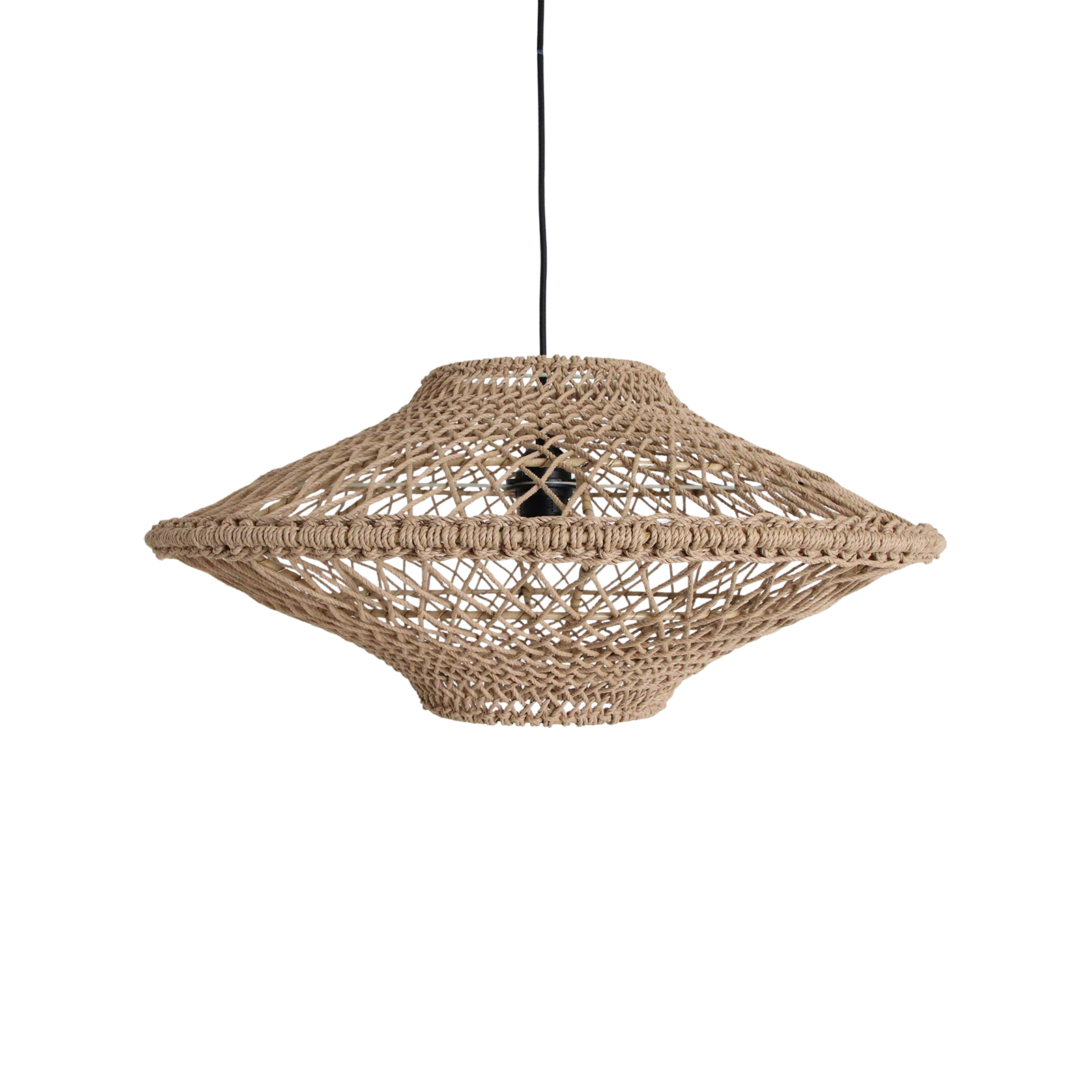 Raw Materials Amsterdam Corda Lamp | Touw | Naturel | Medium | H29 x D60 cm