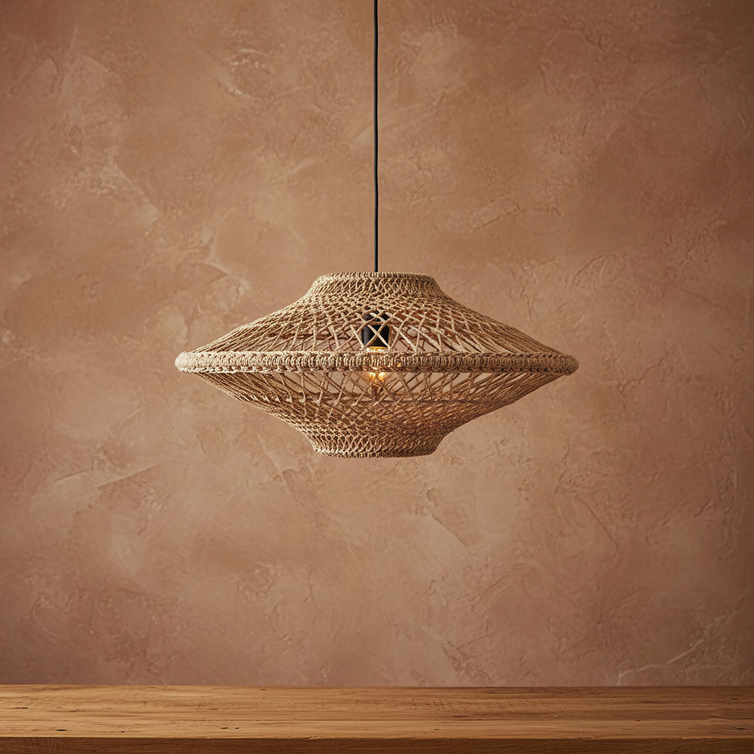 Raw Materials Amsterdam Corda Lamp | Touw | Naturel | Medium | H29 x D60 cm