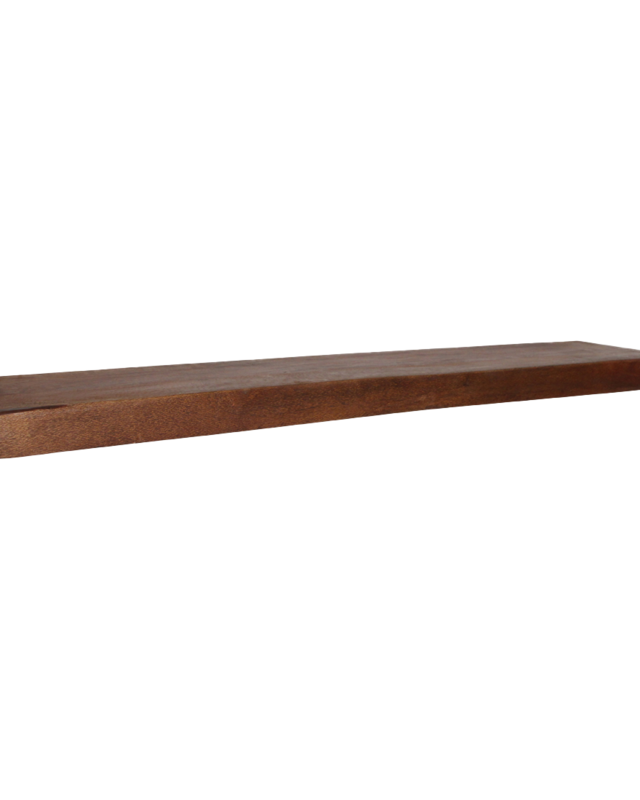 Raw Materials Amsterdam Factory Zwevende Wandplank | Hout | 80x18x3,8 cm