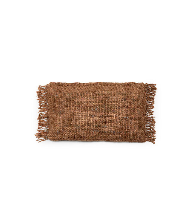 Bazar Bizar Antwerp De Oh My Gee kussenhoes - bruin - 30x50 cm