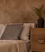 Bazar Bizar Antwerp De Velvet Crush kussenhoes - Grijs - 50x50