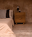 Bazar Bizar Antwerp De Velvet Crush kussenhoes - Grijs - 50x50