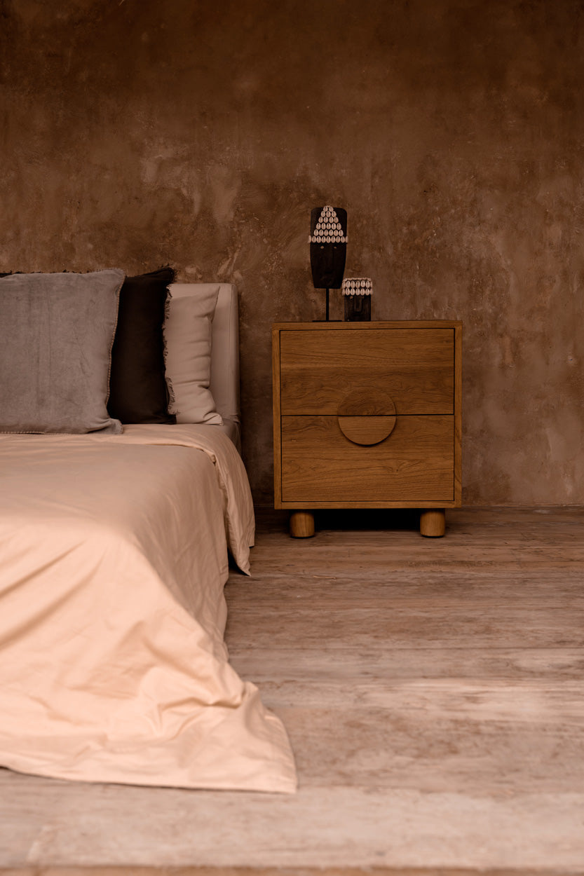 Bazar Bizar Antwerp De Velvet Crush kussenhoes - Grijs - 50x50