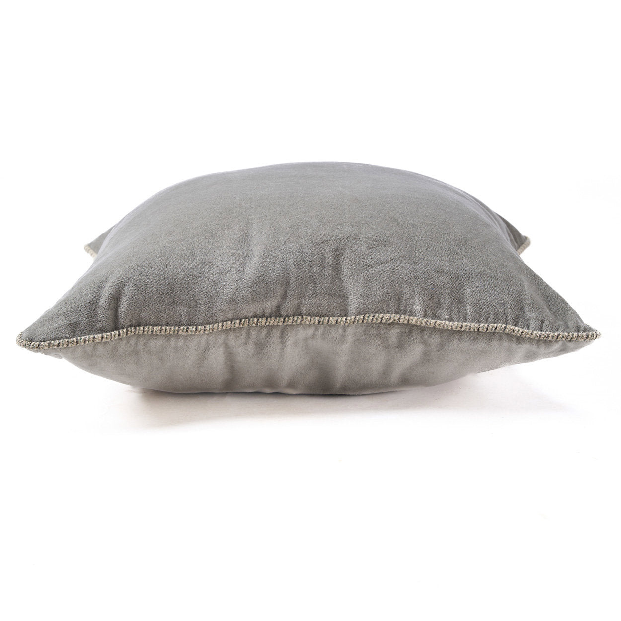 Bazar Bizar Antwerp De Velvet Crush kussenhoes - Grijs - 50x50