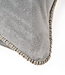 Bazar Bizar Antwerp De Velvet Crush kussenhoes - Grijs - 50x50