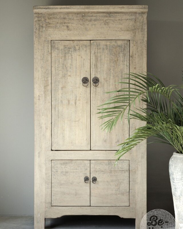 Be-Uniq Unieke Oude Kast | China | H225xB114xD58 cm