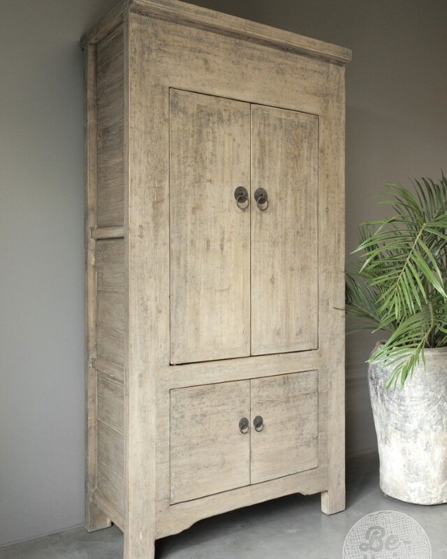 Be-Uniq Unieke Oude Kast | China | H225xB114xD58 cm