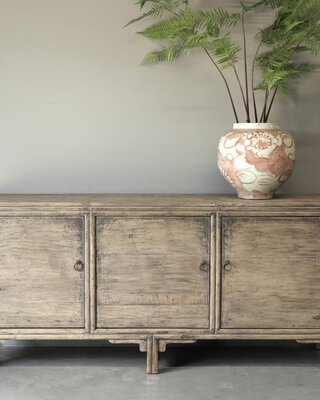 Be-Uniq Oud Dressoir Walnoot | China | H87xB192xD43 cm