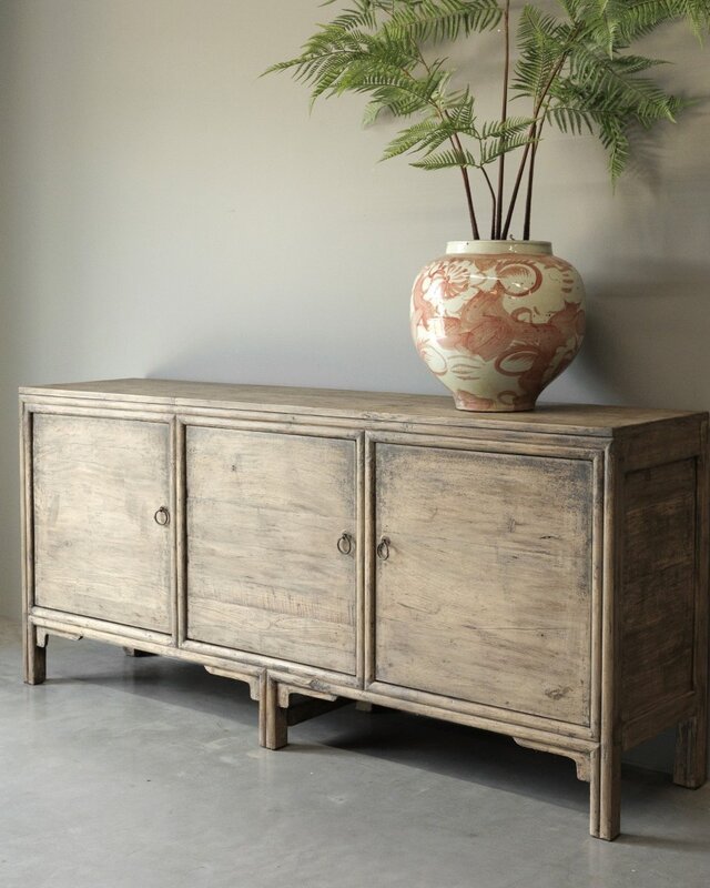 Be-Uniq Oud Dressoir Walnoot | China | H87xB192xD43 cm