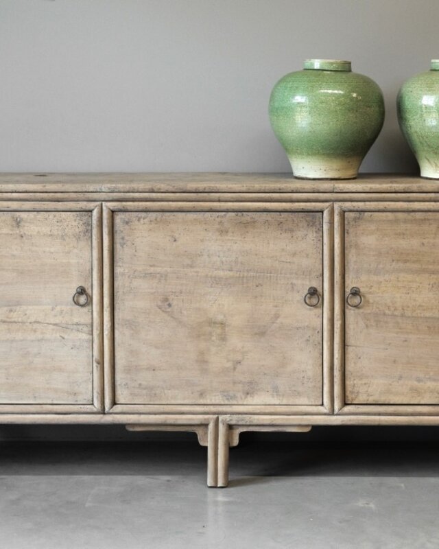 Be-Uniq Oud Dressoir Walnoot | China | H85xB197xD44 cm