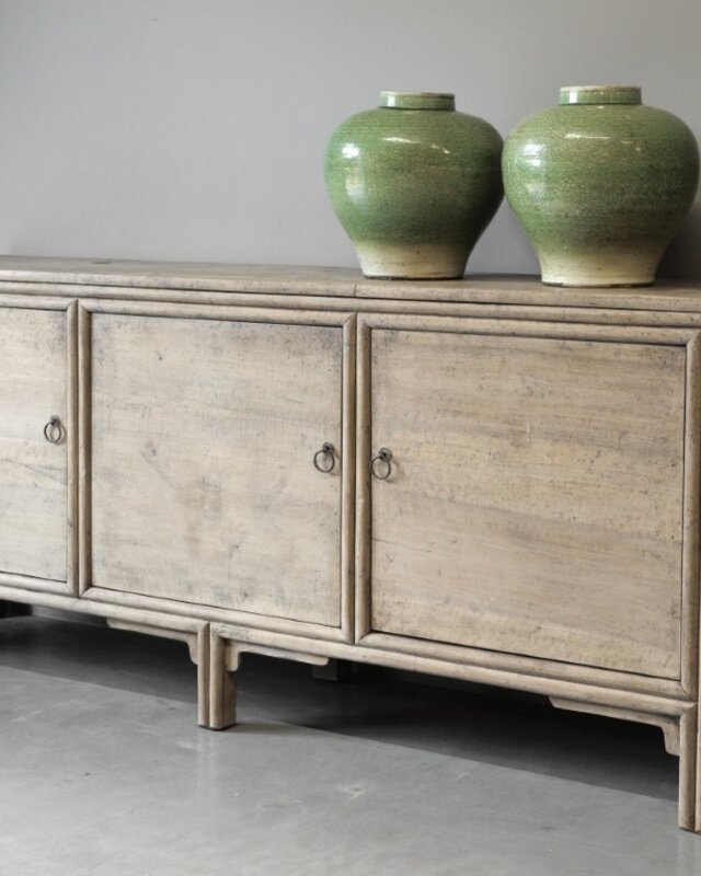 Be-Uniq Oud Dressoir Walnoot | China | H85xB197xD44 cm