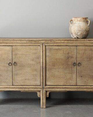 Be-Uniq Oud Dressoir Walnoot | China | H83xB160xD43 cm