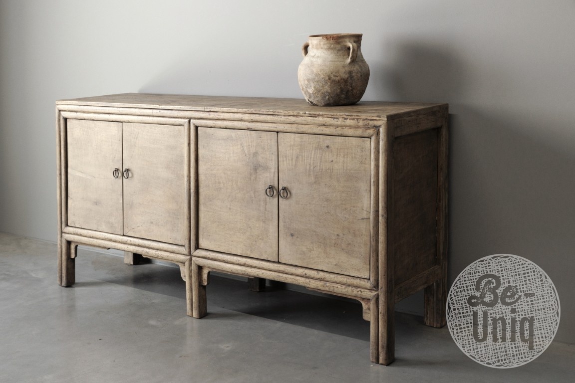 Be-Uniq Oud Dressoir Walnoot | China | H83xB160xD43 cm