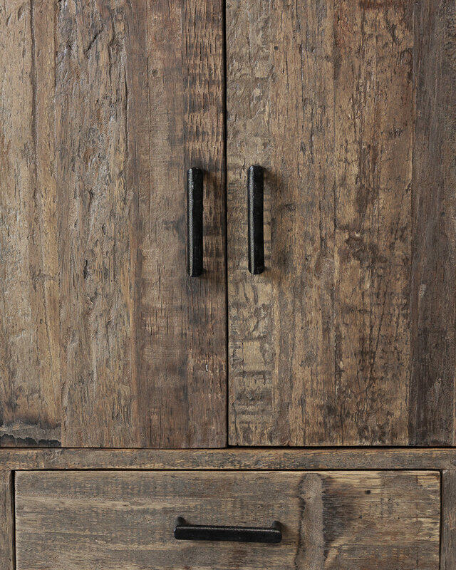 Be-Uniq Uniek Dressoir | Oud Hout | H85xB115xD40 cm