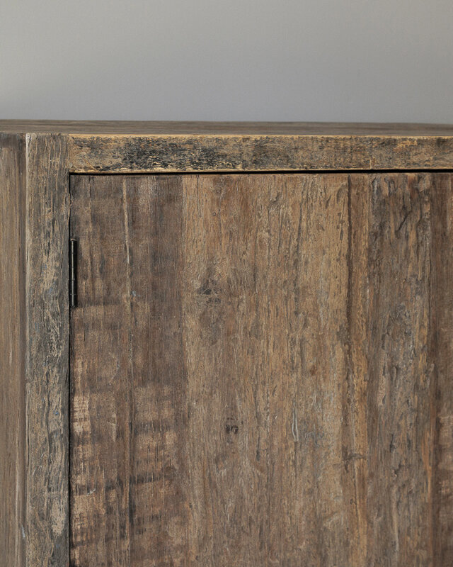 Be-Uniq Uniek Dressoir | Oud Hout | H85xB115xD40 cm