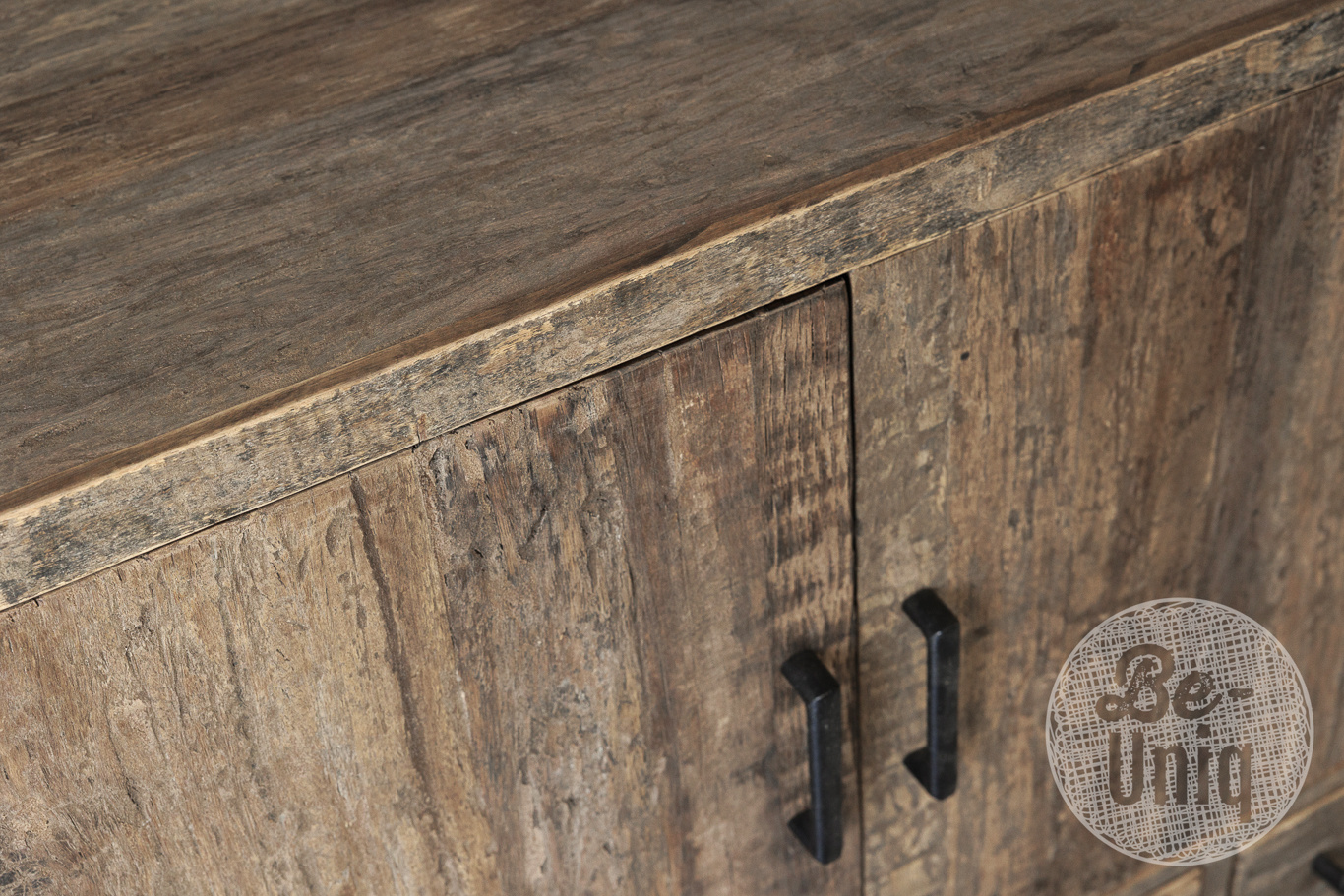 Be-Uniq Uniek Dressoir | Oud Hout | H85xB115xD40 cm