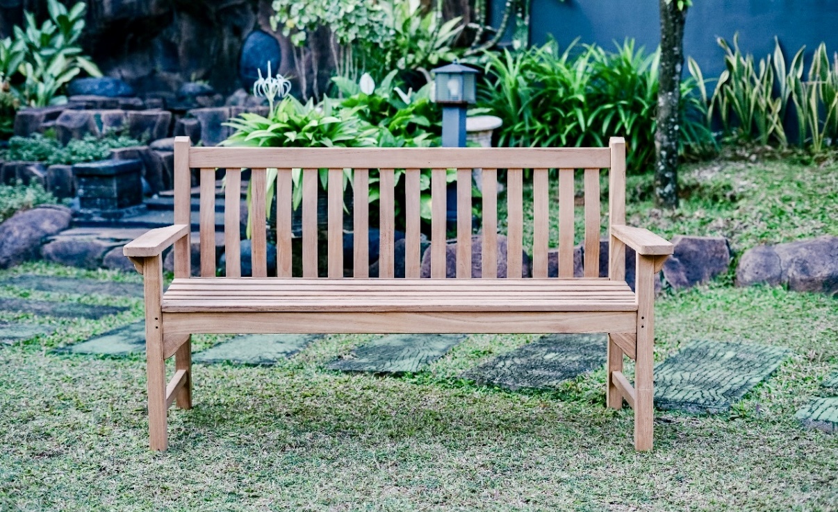 Rene Houtman Tuinbank Washington 150 Cm Teak, Ongelakt