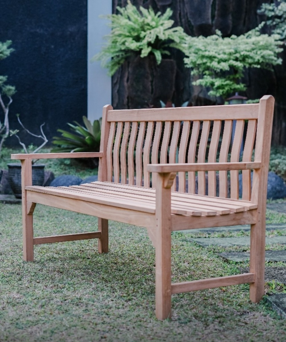 Rene Houtman Tuinbank Washington 150 Cm Teak, Ongelakt