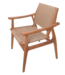 Rene Houtman Tuinstoel Tilla - Teakhout/Rotan H88 x B70 x D68 Cm