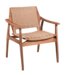 Rene Houtman Tuinstoel Tilla - Teakhout/Rotan H88 x B70 x D68 Cm