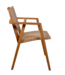 Rene Houtman Tuinstoel Alya - Teakhout/Rotan H84 x B63 x D58 Cm