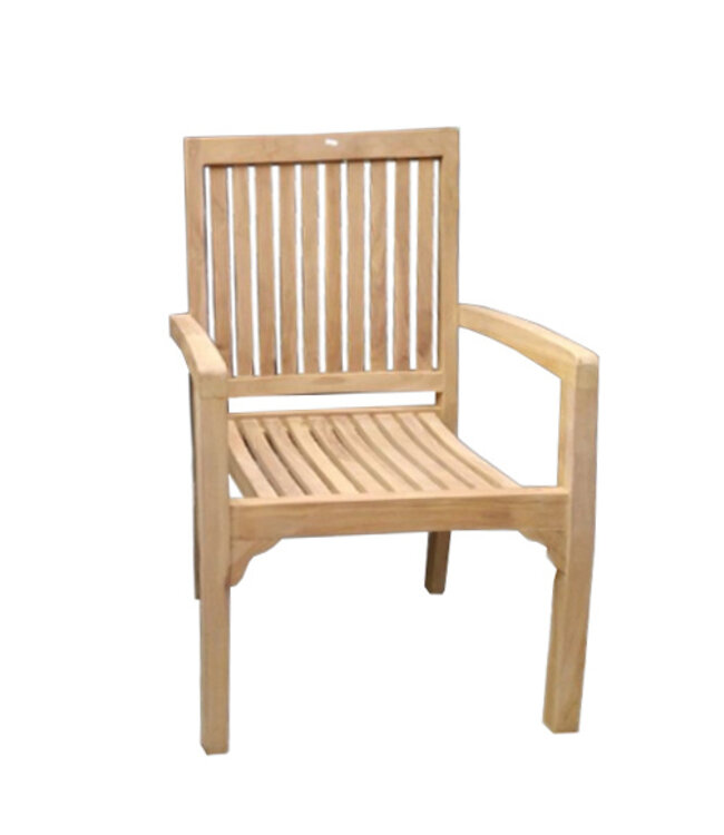 Rene Houtman Tuinstoel Koos Teakhout H90 x B60 x D45 Cm