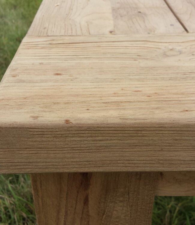 Rene Houtman Tuintafel Teakhout Rustiek H78 x B300 x D100 Cm