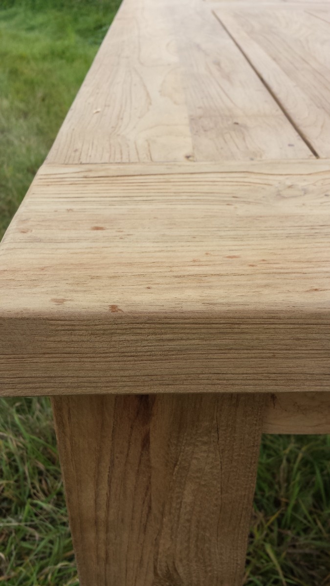Rene Houtman Tuintafel Teakhout Rustiek H78 x B300 x D100 Cm