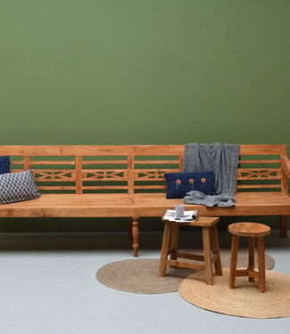 Rene Houtman Stationsbank Tuinbank Teakhout H70 x B300 x D60 Cm